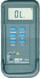DE-3003温度表(温度计)（K型探头）